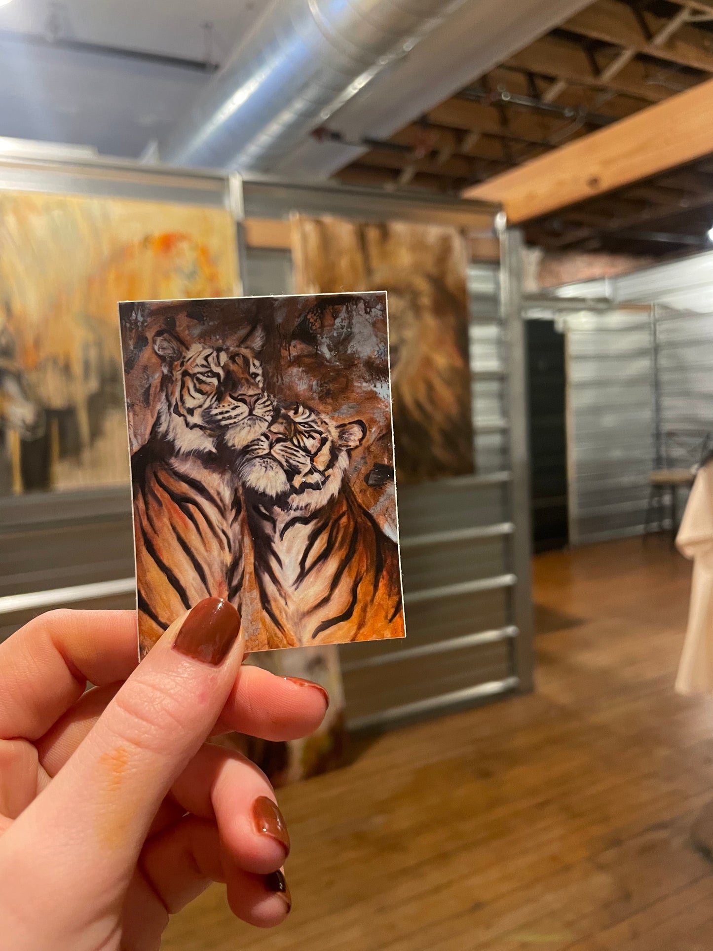 Stickers Two Tigers